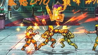 [MUGEN] A highly entertaining duel! Furious DIO VS Peak HIGH DIO!