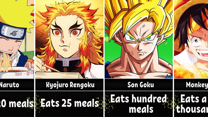 What Anime Characters Can Eat The Most?