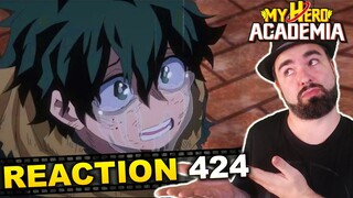 ADIEU MIDORIYA ?!?  REVIEW CHAPITRE 424 MY HERO ACADEMIA