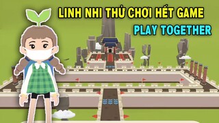 Linh Nhi thử thách chơi hết các game trong Play Together | Linh Nhi Shorts