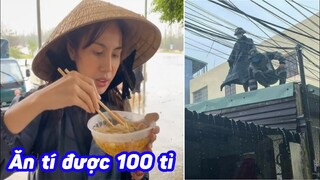 Cố ăn mì tôm tý về có trăm tỉ - Top comments.