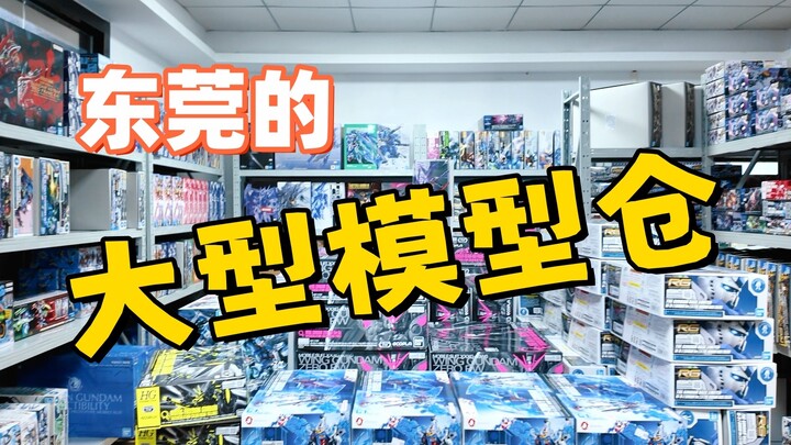 东莞也有自己的近千平高达模型仓库  各种老模寻宝齐全