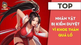 Top nhân vật bị kiểm duyệt vì KHOE THÂN QUÁ LỐ | Mọt Game