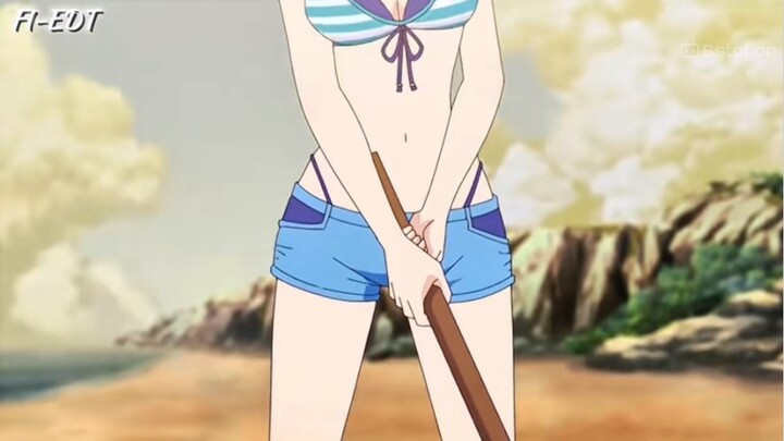 Aduh bikin abang di pantai jadi gagal fokus!