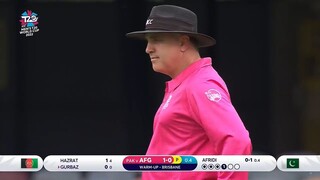 AFG vs PAK at Brisbane Match Replay from ICC Mens T20 World Cup Warm-up Matches