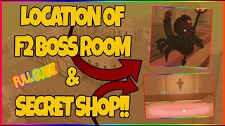 LOCATION OF FLOOR 2 BOSS ROOM & SECRET SHOP IN ERA OF AINCRAD (ROBLOX) *PUBLIC TEST*