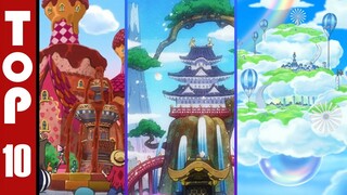 👉 Top 10 đất nước, hòn đảo Thú vị nhất Onepiece| Top 10 anime hay nhất| Top 10 One piece