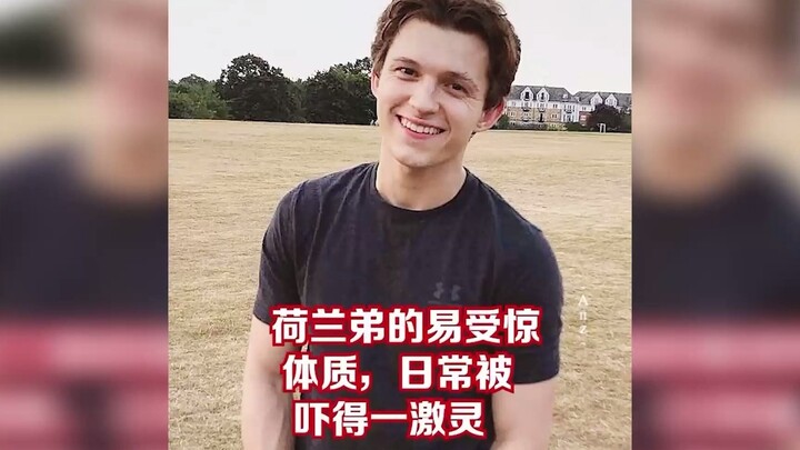 Tom Holland's easily startled nature—everyday moments send him jumping in fright!