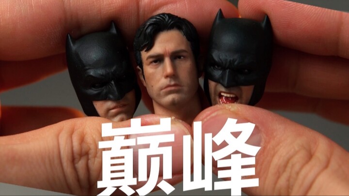 我心中的巅峰！MUFF的沙漠蝙蝠侠大本本阿弗莱克蝙蝠侠大战超人DC漫画正义联盟超级英雄 1/12 6寸玩具模玩手办模型非测评纯分享