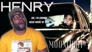 I’m In Love 😍 | FIRST TIME REACTING to HENRY 헨리 'Moonlight' Official M/V | REACTION