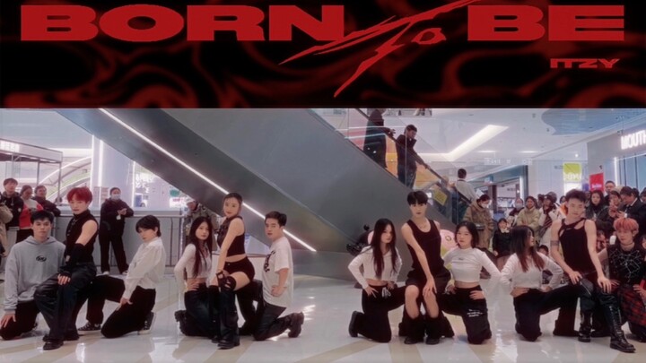 【ITZY】全网第一！击粉带伴舞炸场路演《BORN TO BE》