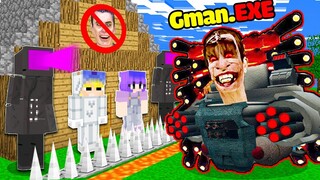 TÔ GÀ THỬ THÁCH 24H XÂY NHÀ AN TOÀN CHỐNG SKIBIDI GMAN ULTIMATE SIÊU MẠNH VÀ ĐÁNG SỢ TRONG MINECRAFT