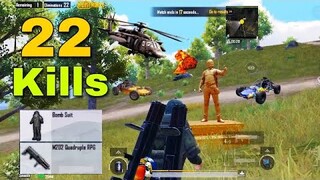 Double M202 😍 22 Kills PUBG Mobile Payload 2.0 gameplay | solo vs squad #pubgmobile #catchpubg