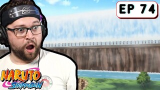 These Are the BEST Moments!! Naruto Cuts the Waterfall!! Naruto Shippuden Ep 74 REACTION