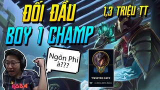 (LMHT) TRẬN ĐẤU CĂNG NÃO TRƯỚC BOY 1 CHAMP TF 1,3 TRIỆU THÔNG THẠO! | iLoda