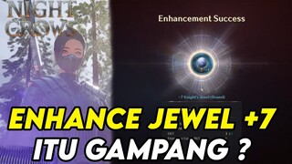 ENHANCE JEWEL + 7 DI NIGHT CROWS ITU SULIT ? ? - NIGHT CROWS NFT/P2E
