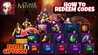 Tomb Mystery Whisperer All Giftcodes - How to Redeem Code // Tomb Mystery Whisperer Free 3 Codes