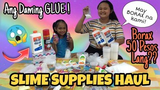 HUGE SLIME SUPPLIES HAUL | MAY BORAX NA KAMI 😃 (PHILIPPINES)