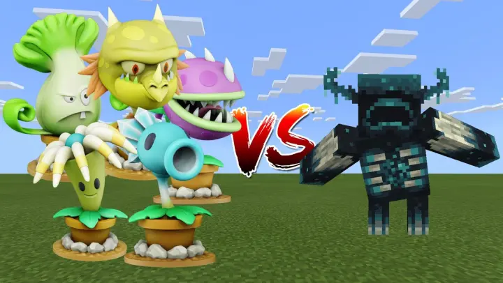 Plants vs Warden | PVZ vs Minecraft