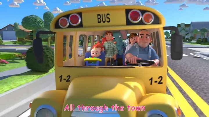 Wheels on the Bus - CoComelon Nursery Rhymes & Kids Songs