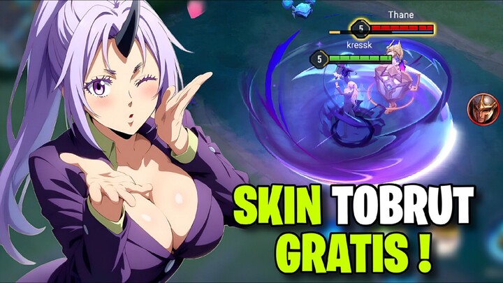 REVIEW SKIN SHION ! skin gratis kolaborasi aov x tensura