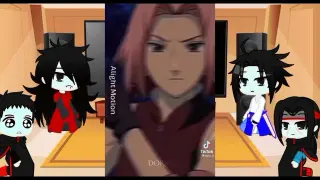 react to Sakura Haruno