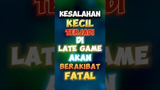 Kesalahan kecil terjadi di late game akan berakibat fatal ✍️ #contentcreatormlbb #wiamungtzy