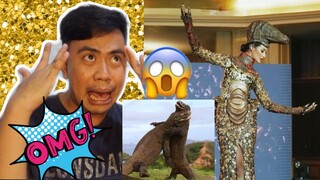 PINOY FAN REACTION | KOMODO DRAGON NATIONAL COSTUME Ayu Maulida | MISS UNIVERSE INDONESIA