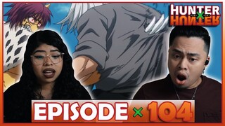 "Doubt × And × Hesitation" Hunter x Hunter Episode 104 Reaction