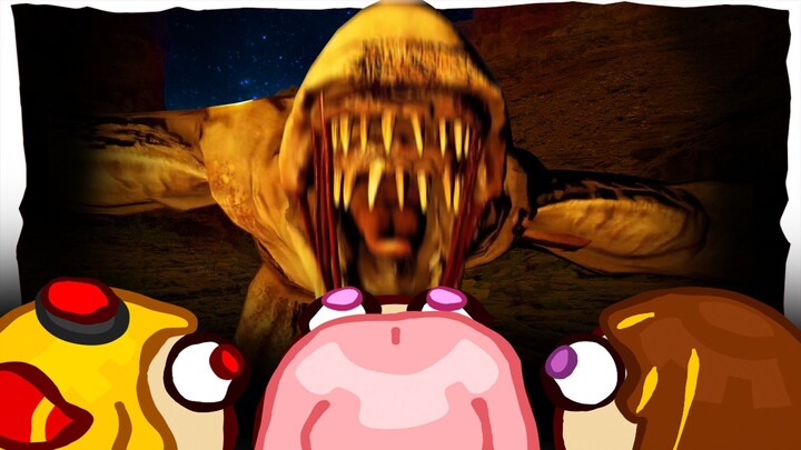 Kaela, Anya, and Iofi Didn’t Expect to Encounter Monsters in the Fishing Game | Hololive Clip