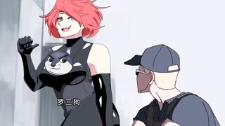 Fan animation, Black Widow is so awesome