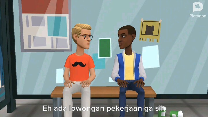 niat nya mau nyari kerja eh malah ribut animasi 3D (no part)