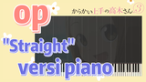 [Teasing Master Takagi san Season 3] op "Straight" versi piano