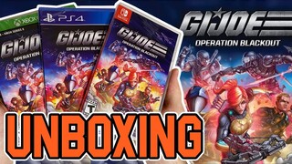 G.I Joe: Operation Blackout (PS4/Xbox One/Switch) Unboxing