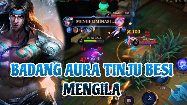 BADANG AURA TINJU BESI MENGILA