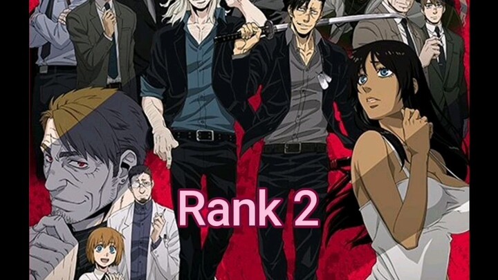 Gangster Anime Rank