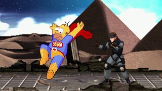 AN Mugen #234: Homer Simpson VS Solid Snake