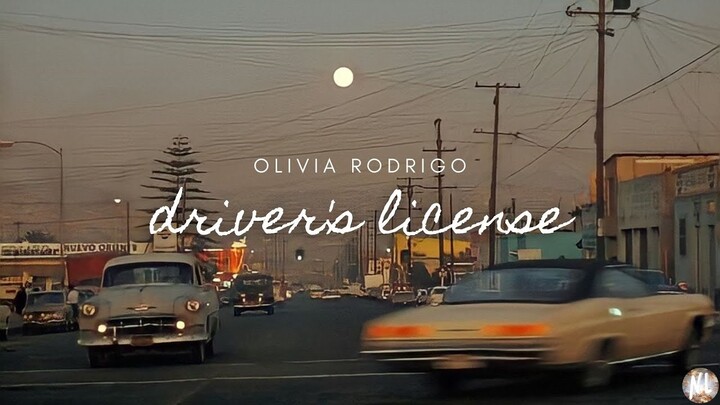 Driver's License - Olivia Rodrigo (Lyric Video)