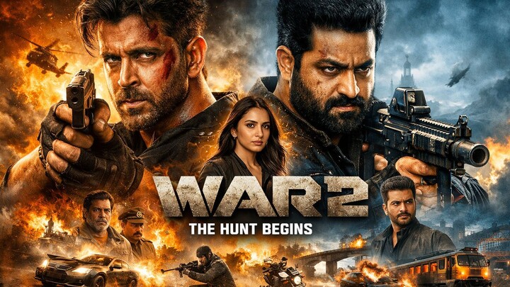 War.2  | Hrithik Roshan | N. T. Rama Rao Jr. (Jr. NTR) | Kiara Advani Hindi move