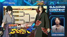 SASUKE KALAH SAMA ITACHI PADAHAL DI ANIME TIDAK BEGITU - NARUTO ULTIMATE NINJA STORM 4 TOURNAMENT