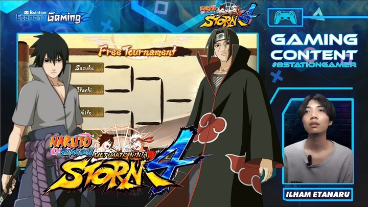 SASUKE KALAH SAMA ITACHI PADAHAL DI ANIME TIDAK BEGITU - NARUTO ULTIMATE NINJA STORM 4 TOURNAMENT