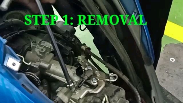 Step by step cleaning body of honda beat