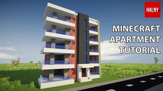 Minecraft Apartment Tutorial build 2022