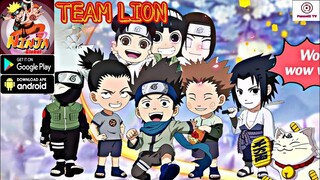 Team Lion Gameplay - Free 6 Giftcodes - Naruto Idle RPG Game (Android/Apk)