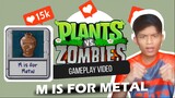 Plants VS Zombies - Puzzle - M Is For Metal