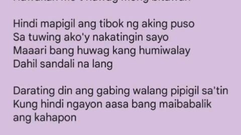 Huling sandali💞