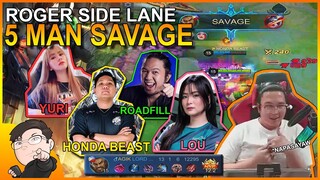 5 MAN WITH HONDA BEAST, ROADFILL, LOU, YURI GAMING