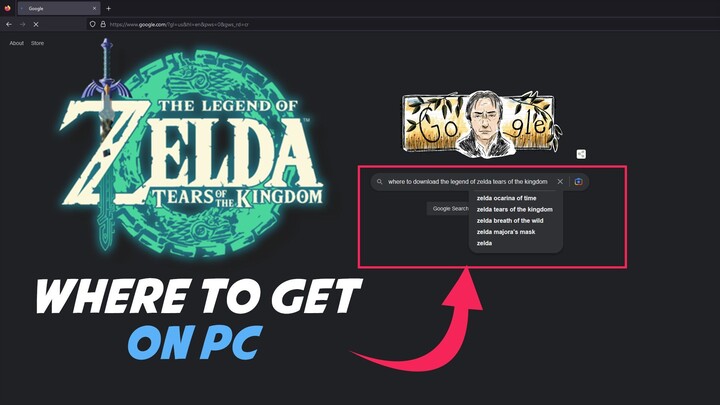 Where to Get The Legend of Zelda Tears of the Kingdom on PC