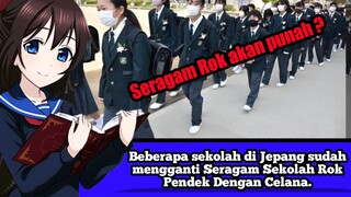 Beberapa sekolah di Jepang sudah mengganti Seragam Sekolah Rok Pendek Dengan Celana #VCreators