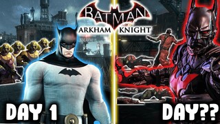 I Tried To Survive 100 Days In Batman Arkham Knight